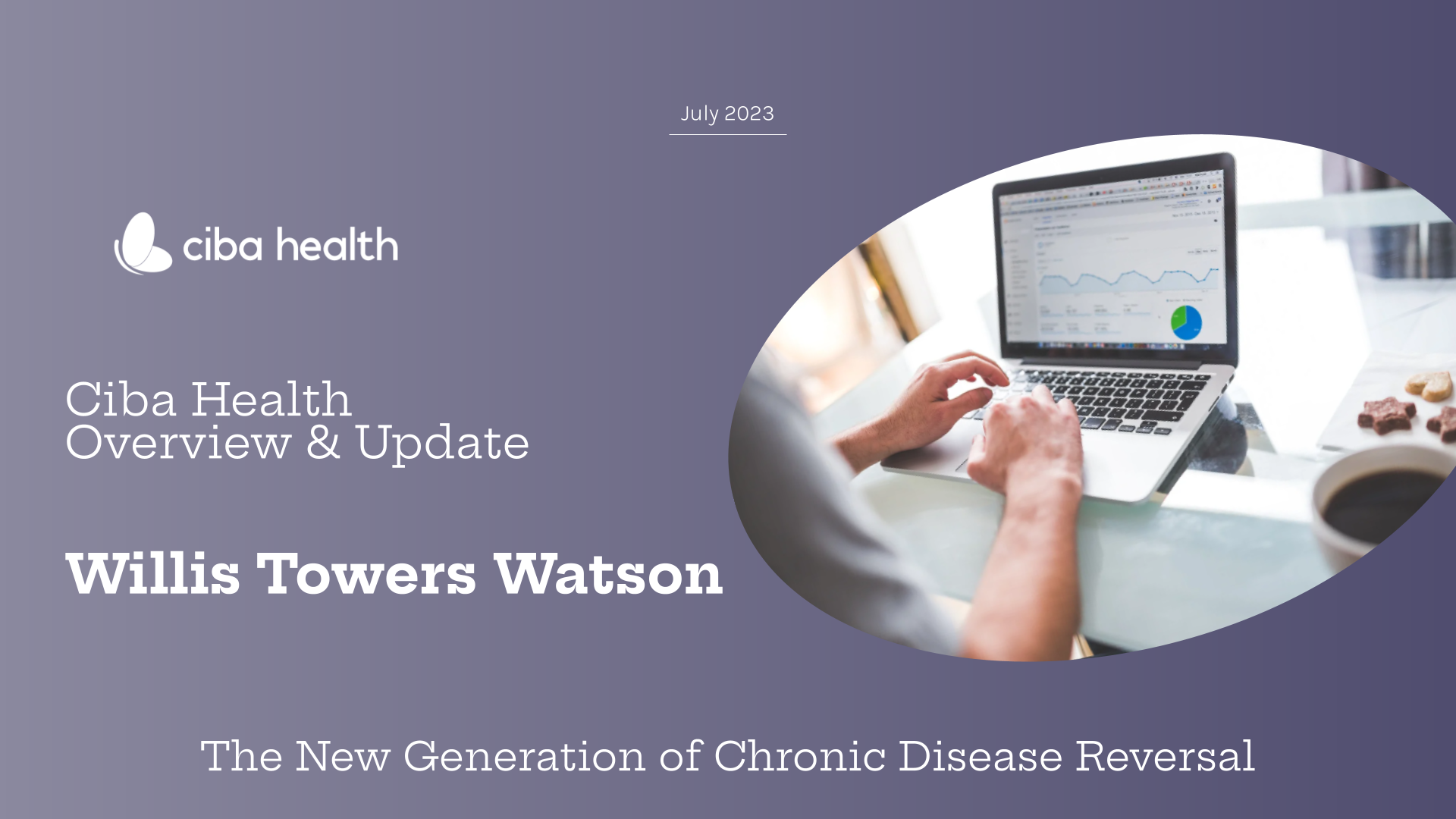Ciba Health Overview - WTW - July 13, 2023